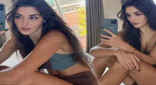 Hande Erçel ev halini paylaştı