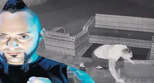 Hayko Cepkin gece yarısı fırtınada zor anlar yaşadı