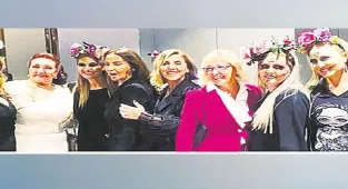 Kadın girişimcilerin gövde gösterisi