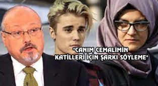 Kaşıkçı’nın Nişanlısından Justin Bieber’a Yakarış!