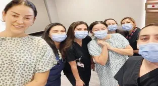 Koronavirüsle mücadele eden Aşkın Nur Yengi taburcu oldu