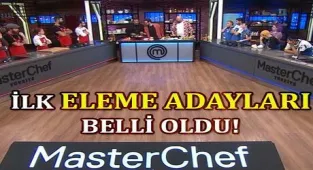 MasterChef'te ilk eleme adayları kim oldu? 23 Kasım MasterChef dokunulmazlığı kim kazandı?