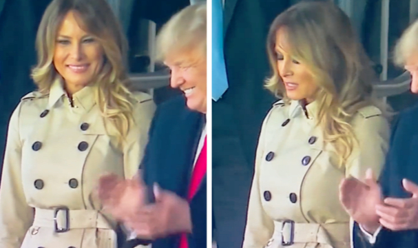 Melania Trump Öyle Birşey Yaptı ki!