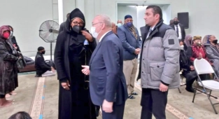 Mercan ve Özgür, Malcom X'in Kızının Cenazesinde