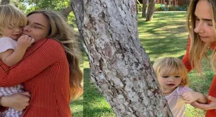 Müge Boz-Caner Erdeniz'in kızları Vina iki yaşında! 'İyi ki beni annen olarak seçtin'