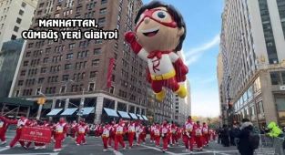 New York'ta Macy's Şükran Günü Geçit Töreni