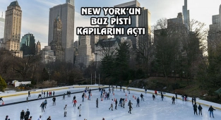 New York'un İkonik Buz Pisti Yeniden Açıldı