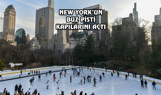 New York'un İkonik Buz Pisti Yeniden Açıldı