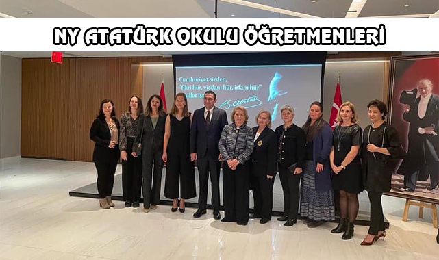 NY Türkevi'nde Öğretmenler Günü Resepiyonu