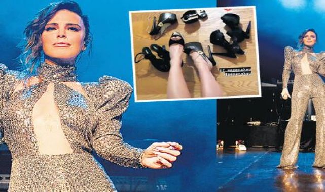 Sezen Aksu’dan uğurlu ayakkabılar