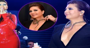 Sibel Can sahneye servetle çıktı!