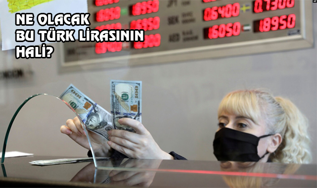 Türk Lirası, ABD Doları Karşısında Serbest Düşüşte