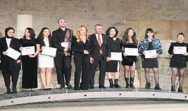 Zeugma Mozaik Müzesi’nde özel defile