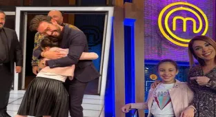 Zuhal Topal ve kızı Lina'dan MasterChef stüdyosuna ziyaret