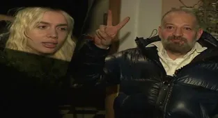 Aleyna Tilki'nin panik anları! Gizemli kişi zafer işareti yaptı