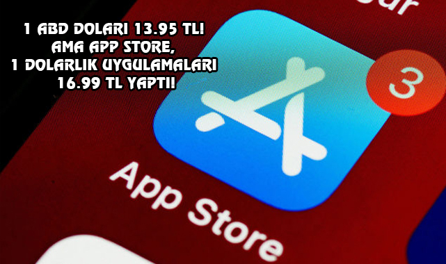 Apple Store, Türkiye Dolar Kurunu 16.99 TL'ye Çıkardı