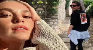 Aslı Enver'den ayna pozu