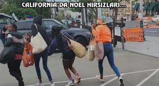 California'da Noel Hırsızları Çoğalınca...