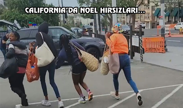 California'da Noel Hırsızları Çoğalınca...