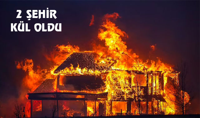 Colorado'da 600 Ev Kül Oldu