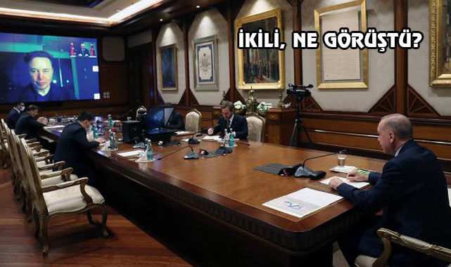 Cumhurbaşkanı Erdoğan Elon Musk İle Görüştü