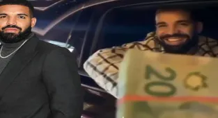 Drake tanımadığı insanlara para dağıttı!