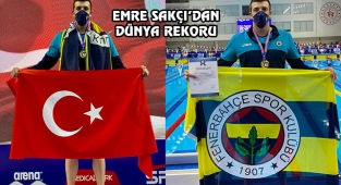 Emre Sakçı'dan Dünya Rekoru