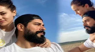 Fahriye Evcen, Burak Özçivit'in doğum gününü kutladı