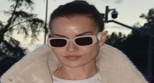 Fahriye Evcen'in alışveriş şıklığı