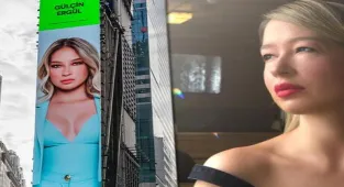 Gülçin Ergül, New York Times Square’de