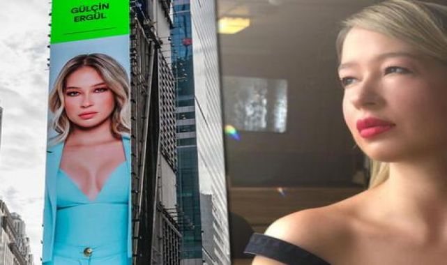 Gülçin Ergül, New York Times Square’de