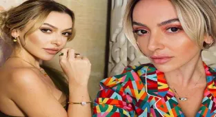 Hadise'den '90'lar disko' tarzı!
