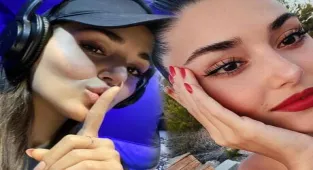 Hande Erçel stüdyoya girdi, hayranları heyecanlandı!