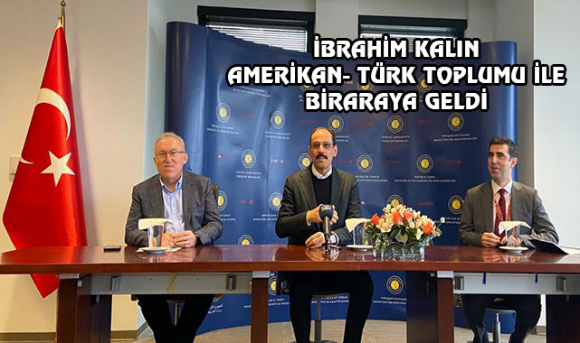 İbrahim Kalın Chicago'da...