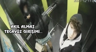 İstanbul'da, Asansörde Tecavüz Girişimi
