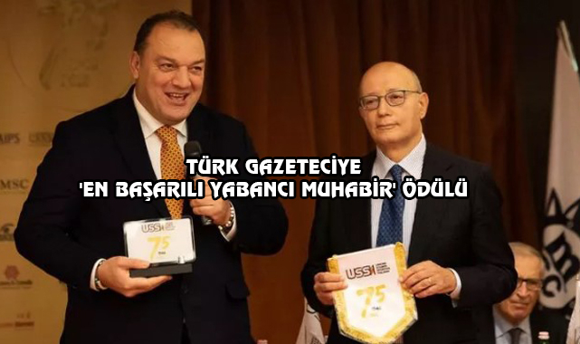 İtalya'da, Gazeteci Dündar Keşaplı'ya Büyük Ödül