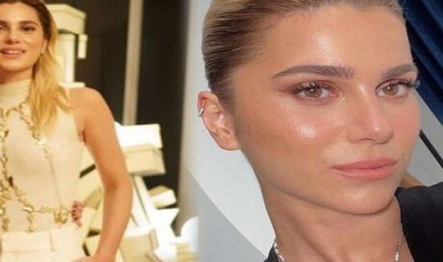 Nazlı Kayı'nın kıyafetinin üzerindeki aksesuarın fiyatı dikkat çekti