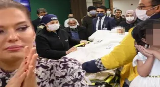Pitbull saldırısına uğrayan minik Asiye ve ailesine Demet Akalın'dan destek