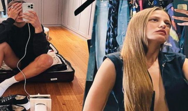 Serenay Sarıkaya'nın ayakları yine gündem oldu