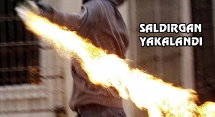 Türk Büyükelçiliğine Molotof Kokteylli Saldırı