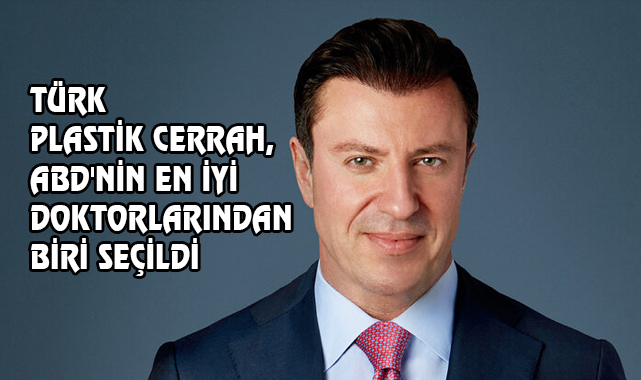 ABD'nin En İyi Doktorları Listesinde Bir Türk
