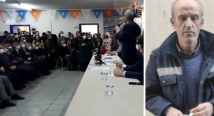 "AK Partiliyim, açım" diyen çiftçi