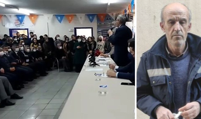 "AK Partiliyim, açım" diyen çiftçi