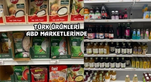 Amerika'daki Marketlerde Türk Ürünleri