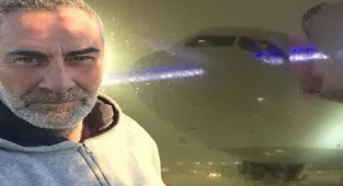 Atilla Saral saatlerce uçakta mahsur kaldı