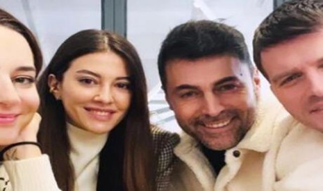 Başak Dizer ve eşi Kıvanç Tatlıtuğ'dan sürpriz ziyaret