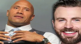 Chris Evans ve Dwayne Johnson aynı projede
