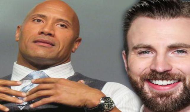 Chris Evans ve Dwayne Johnson aynı projede