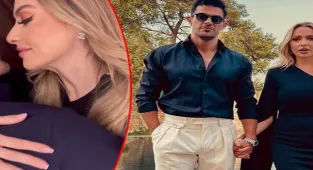Dinçerler'in evlilik teklifini kabul eden Hadise aileye girdi
