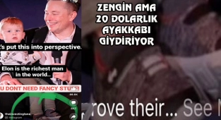 Elon Musk'ın oğlu X Æ A-12'ın Ayakkabısı
